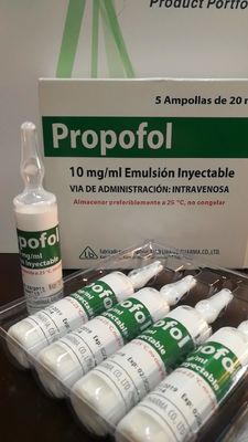 Ein guter Preis. Fertige Dosierung bildet betäubende injizierbare Emulsion Propofol 50ml Propofol Online