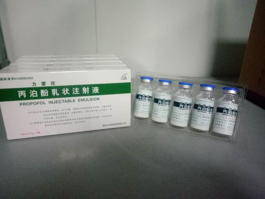 Ein guter Preis. 2% 10ML 50ML betäubende Propofol injizierbare Emulsion beendete Dosierungs-Formen Online