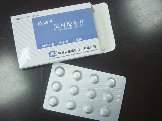 Ein guter Preis. Hoher Reinheitsgrad Nicorandil-Tablet-Vasodilatory Antianginal Droge Online